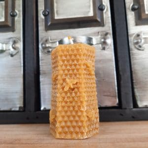 Bougie Alvéolée à la Cire d’abeilles