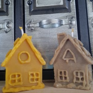 Lot de 2 Bougies Maison pain d’Epices