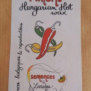 Piment Hungarian Hot Wax (Capsicum annum)